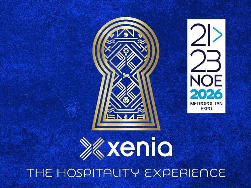 Cartel oficial de Xenia 2026: 21–23 de noviembre de 2026, Metropolitan Expo